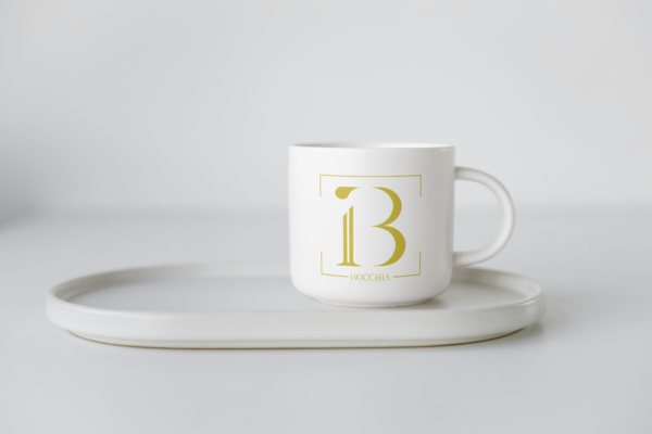 Mug de Cerámica Logo Bocchia