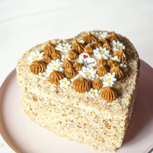 Cake de Zanahoria Corazón