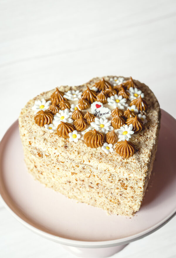 Cake de Zanahoria Corazón